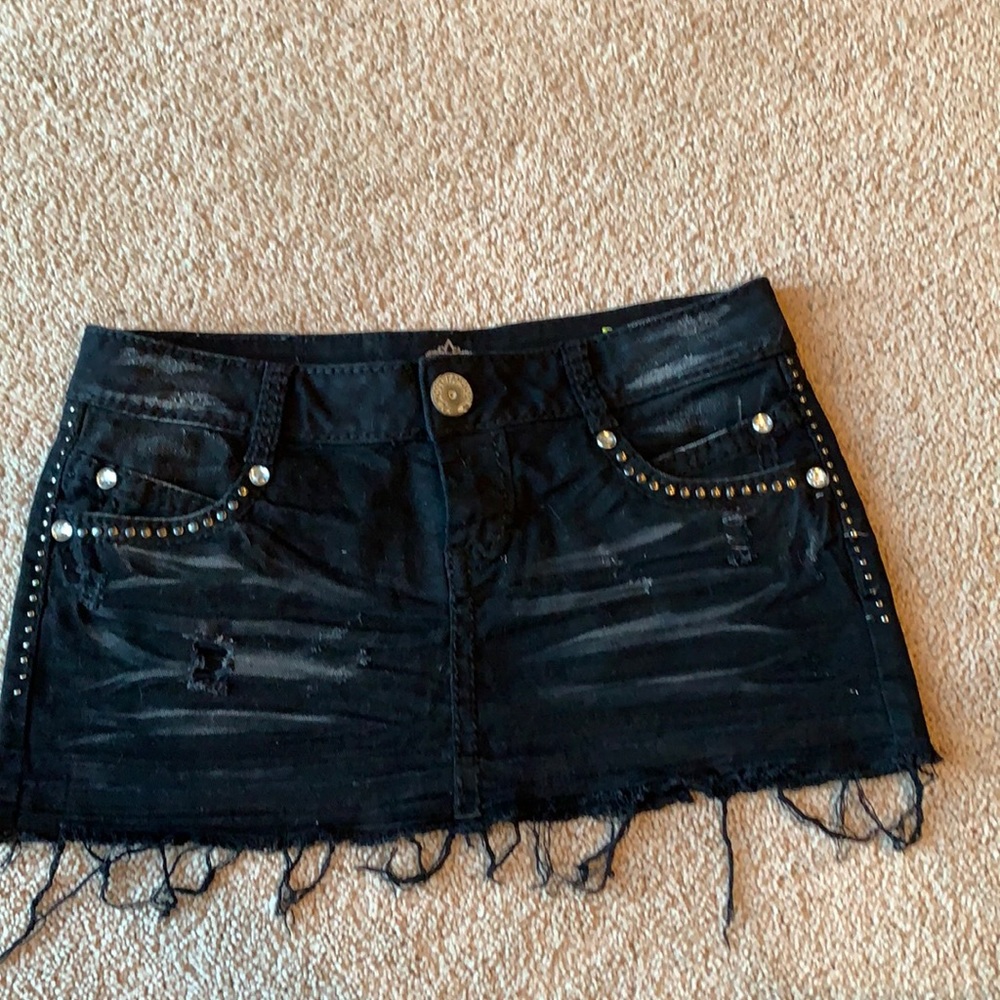 Almost Famous Jean skirt